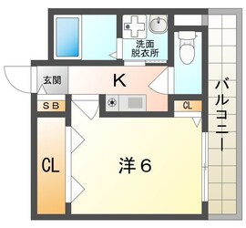 プロスペールメゾンの物件間取画像